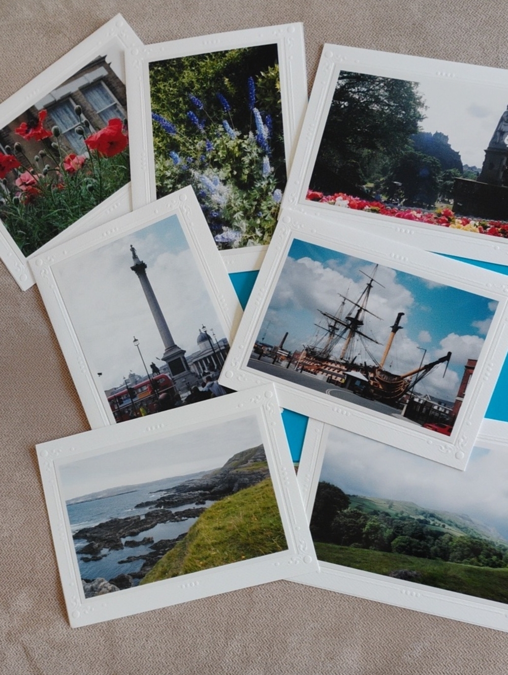 U.K. Scenic Photo Card Set